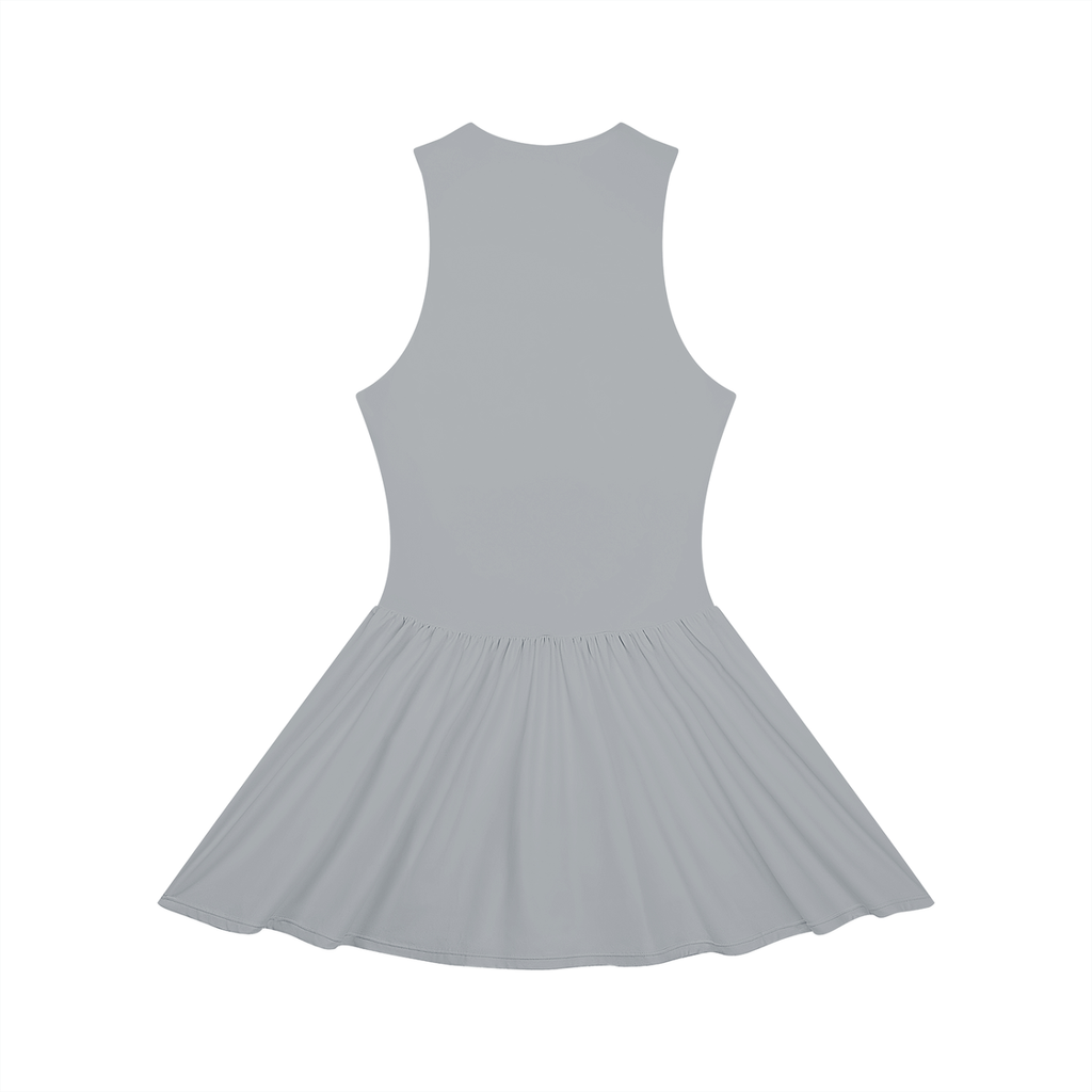 Swish. Women’s Ruched Sleeveless Full-Zip Dress