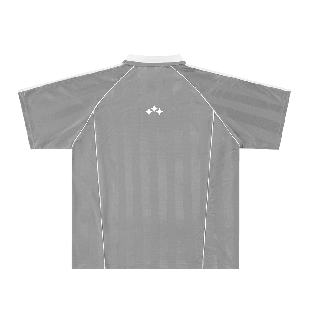 Swish. Shadow Stripe Collared Soccer Jersey