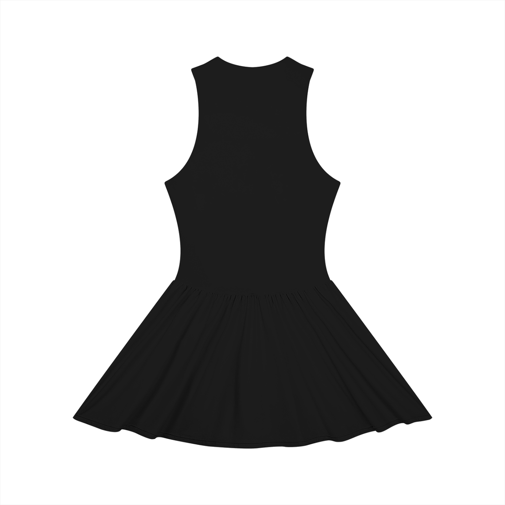 Swish. Women’s Ruched Sleeveless Full-Zip Dress