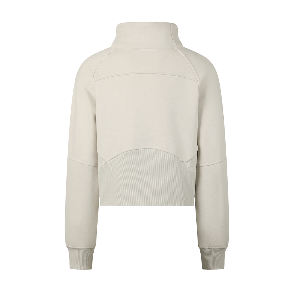 Swish. Women's Cropped Half-Zip Sweatshirt