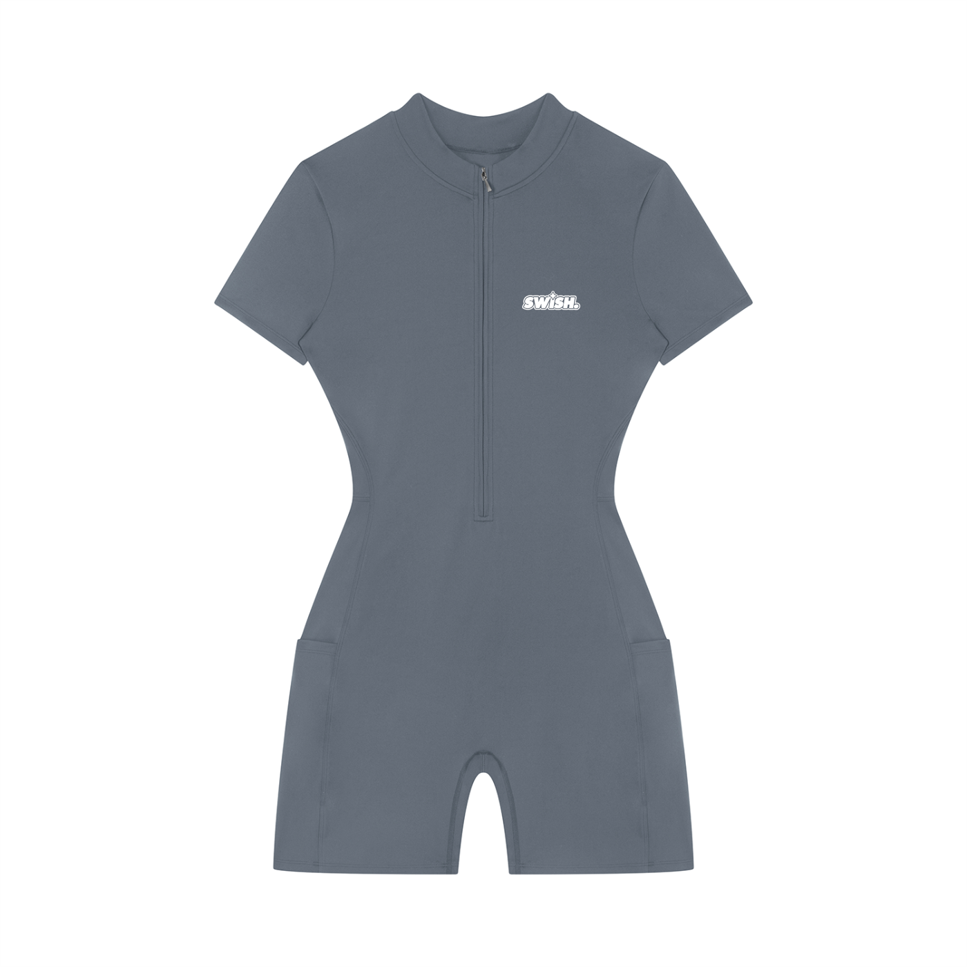 Swish. Women's Quarter-Zip Short Sleeve Romper
