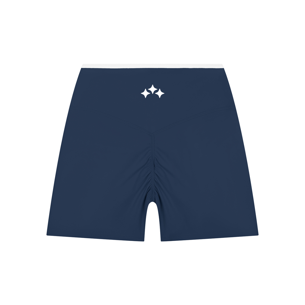Swish. Women’s High Rise Color Block Yoga Shorts