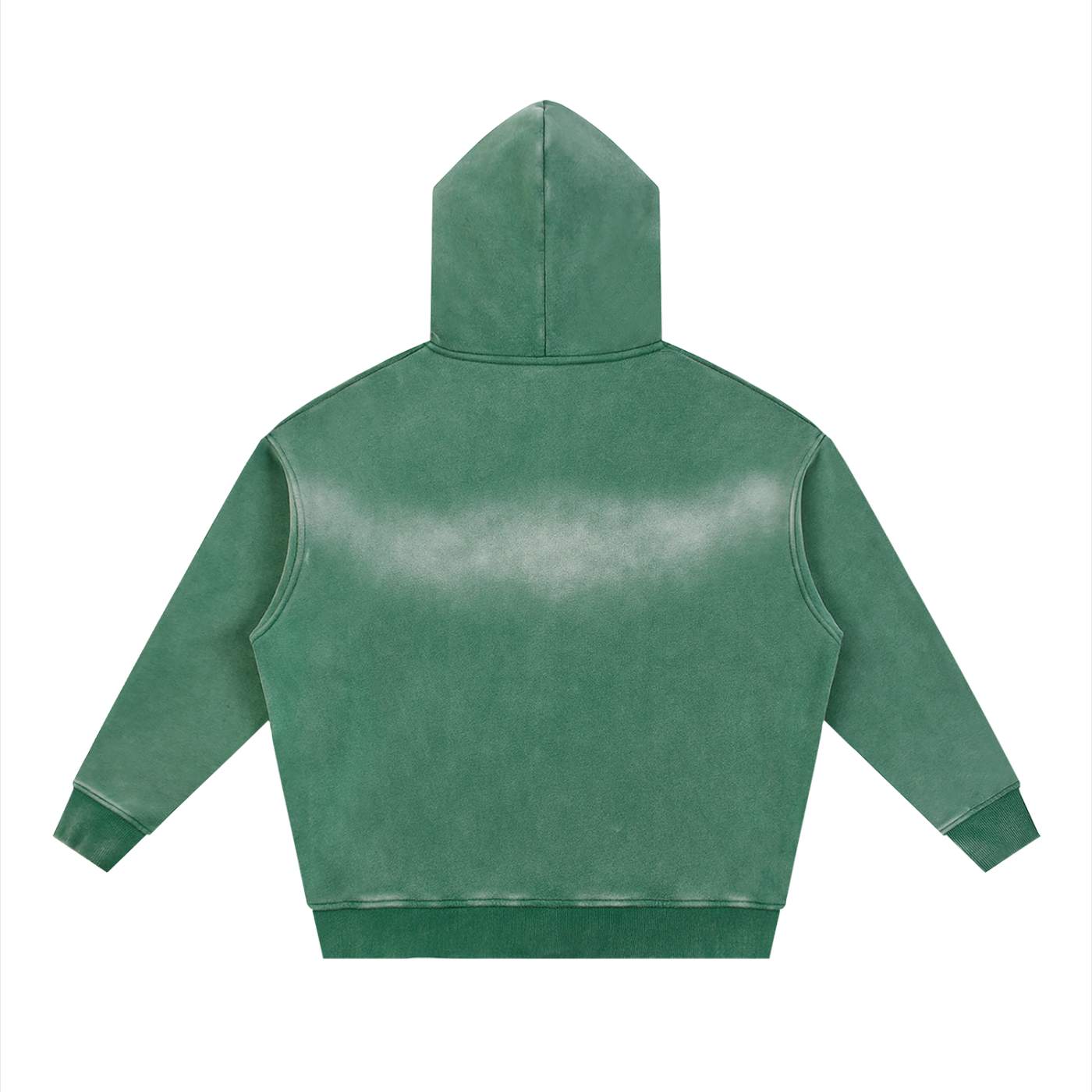 Swish. Sunfade Two-way Zipper Boxy Fleece Hoodie