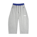 Swish. Plaid Waistband Barrel Sweatpants
