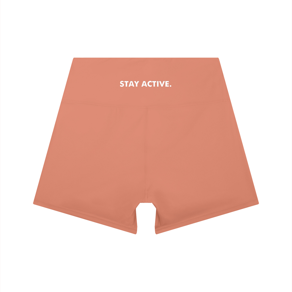 Swish. Women’s High-Waist Color Block Yoga Shorts
