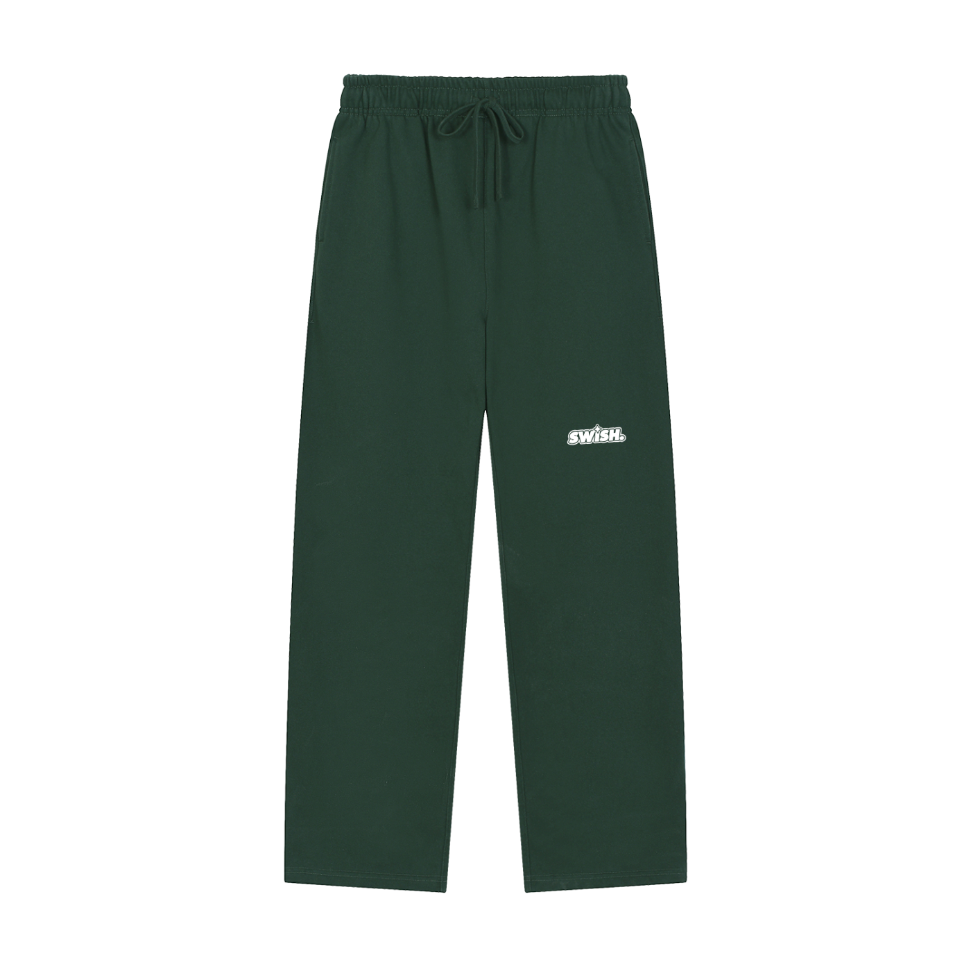 Swish. Solid Color Straight-Leg Sweatpants