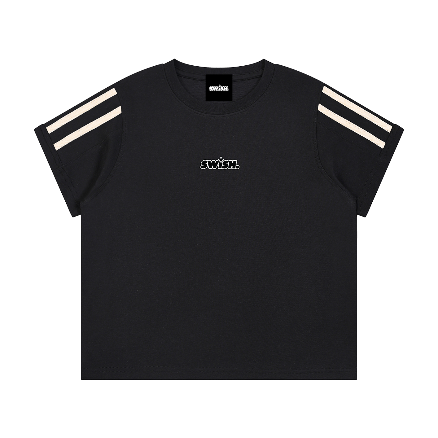 Swish. Women's Varsity Stripe T-Shirt