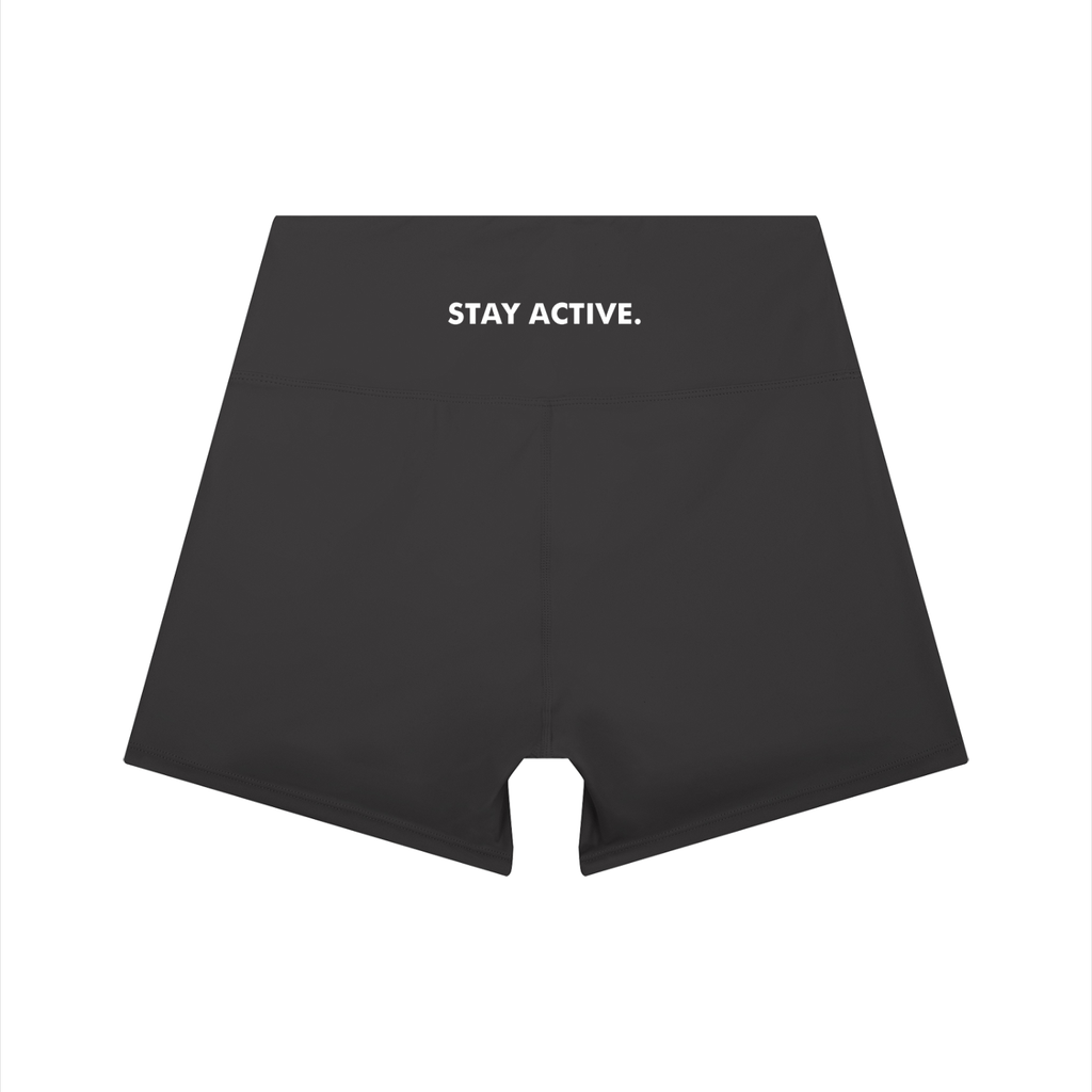 Swish. Women’s High-Waist Color Block Yoga Shorts