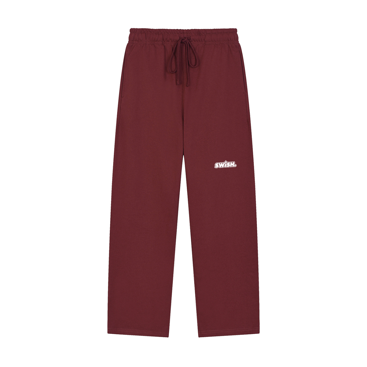 Swish. Solid Color Straight-Leg Sweatpants