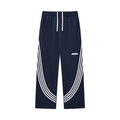 Swish. Curved Stripe Straight Sweatpants