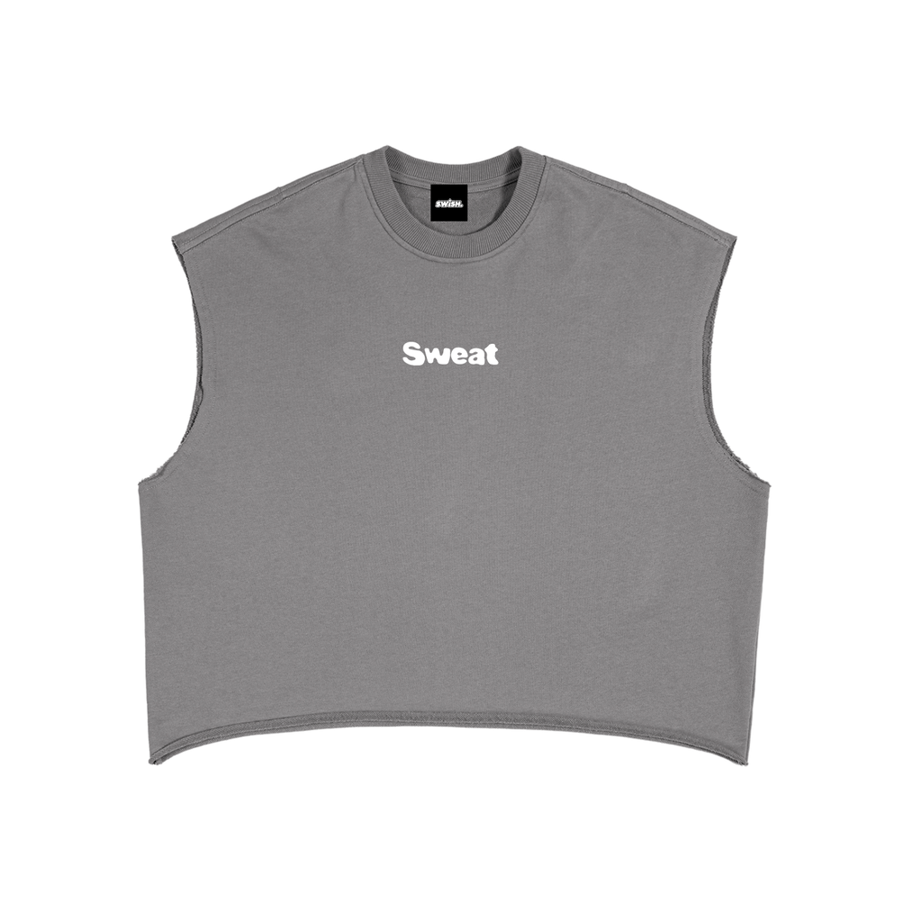 Sweat. French Terry Boxy Tank Top