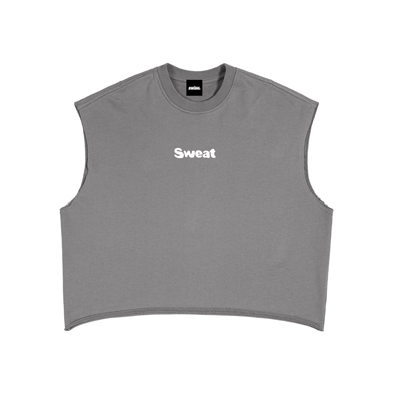 Sweat. French Terry Boxy Tank Top