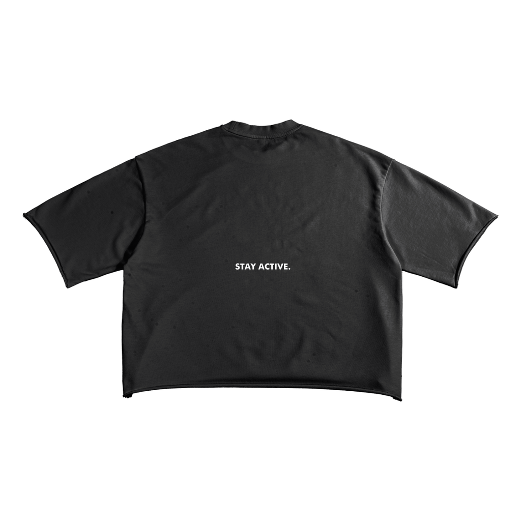 Sweat. French Terry Raw Edge T-Shirt