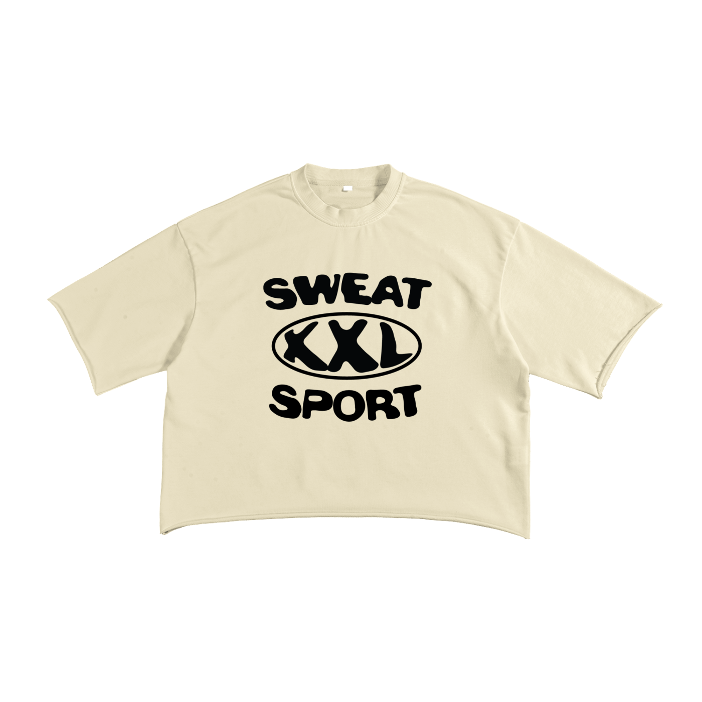 Sweat. Sport French Terry Raw Edge T-Shirt