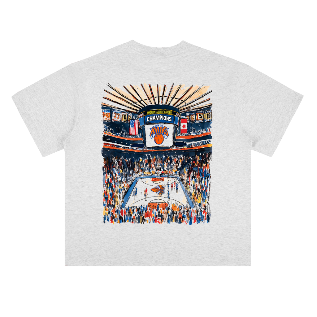Swish. "New York Champions" Heavyweight Drop Shoulder Cotton T-Shirt