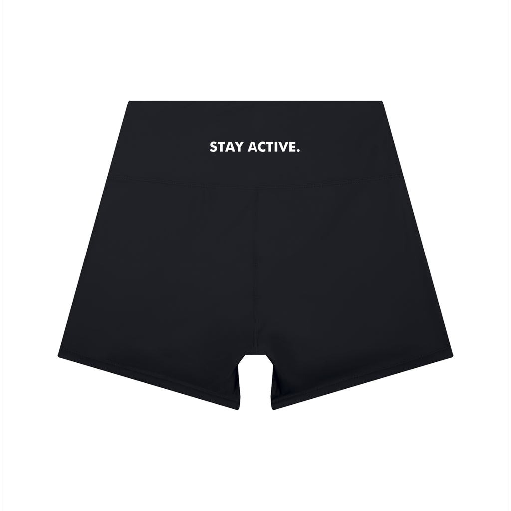 Swish. Women’s High-Waist Color Block Yoga Shorts