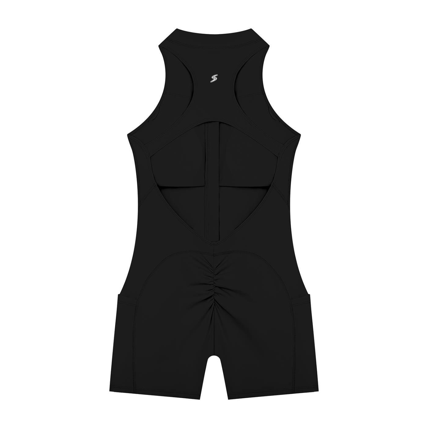Sweat. Women’s Quarter-Zip Yoga Romper