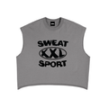 Sweat. French Terry Boxy Tank Top