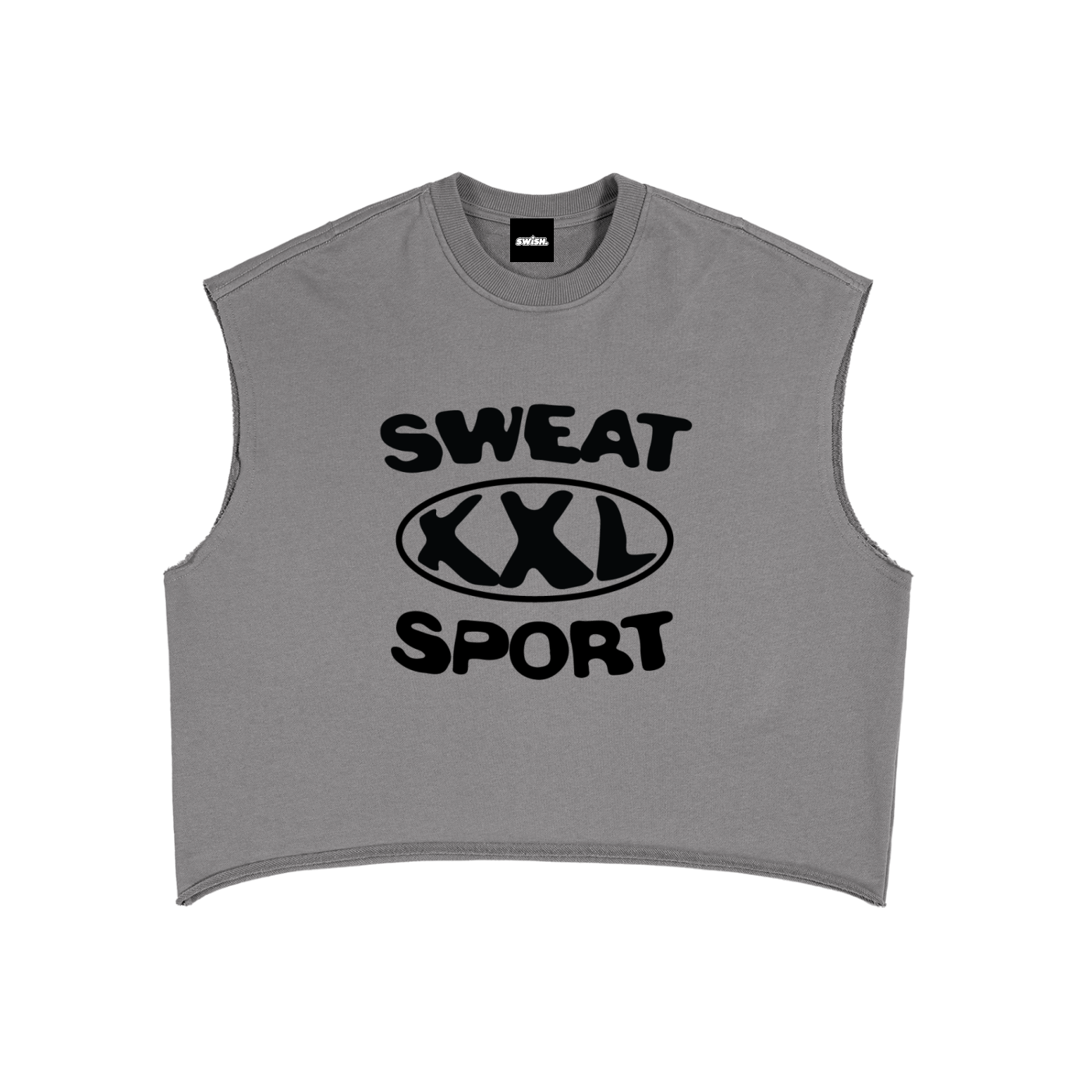 Sweat. French Terry Boxy Tank Top