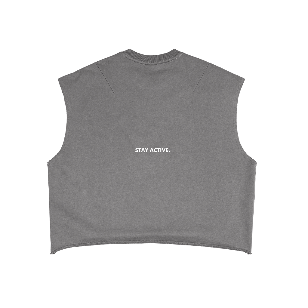 Sweat. French Terry Boxy Tank Top