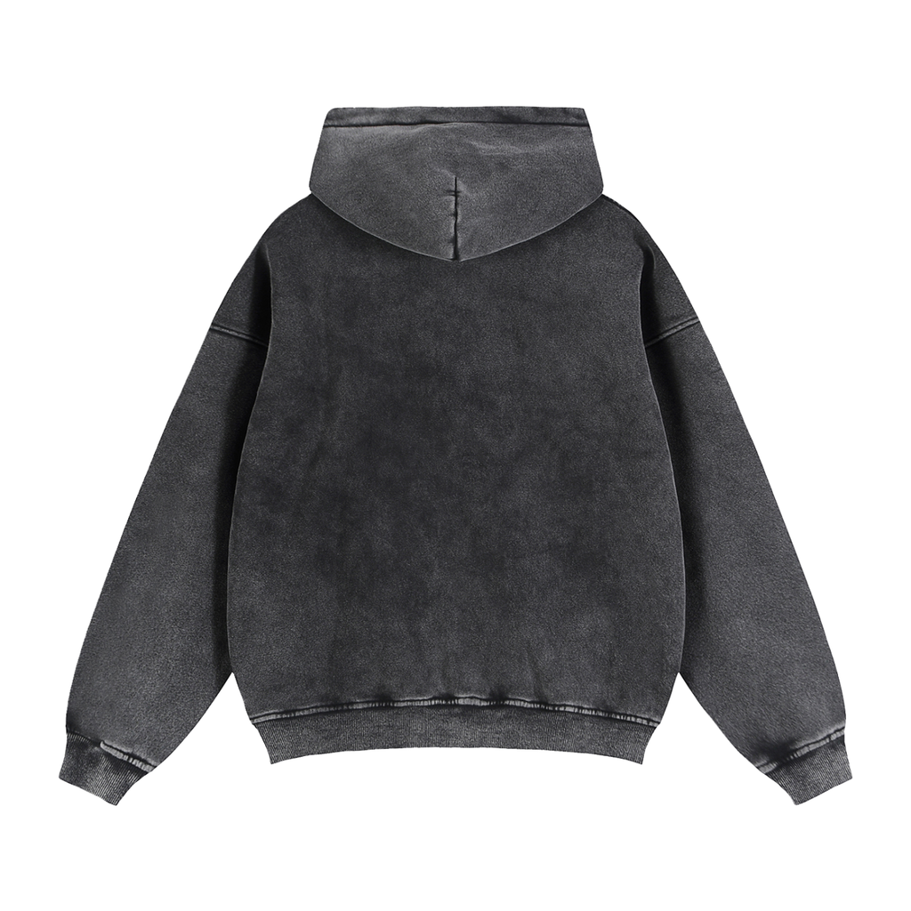 Swish. Zip-Through Boxy Fleece Hoodie