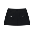 Swish. Women's Studded Denim Mini Skirt