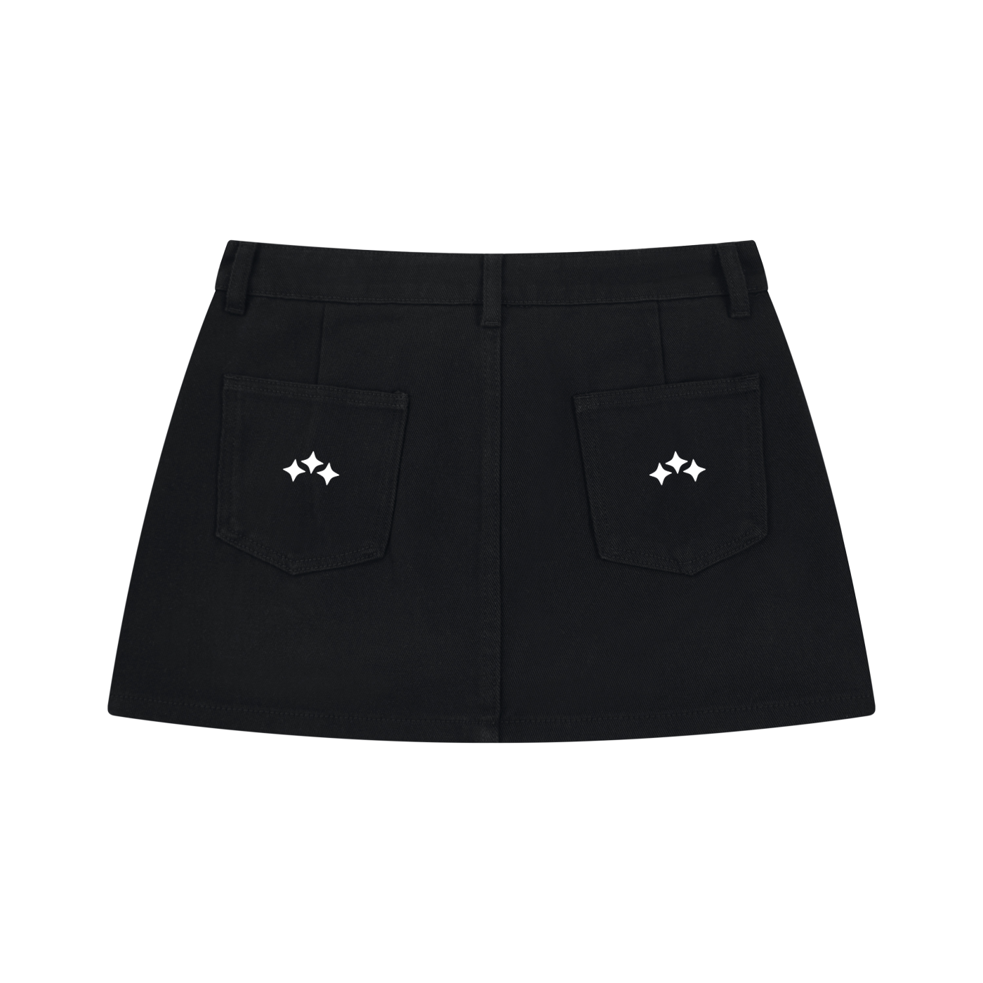 Swish. Women's Studded Denim Mini Skirt