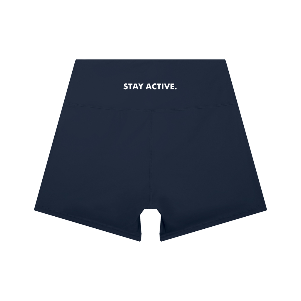 Swish. Women’s High-Waist Color Block Yoga Shorts