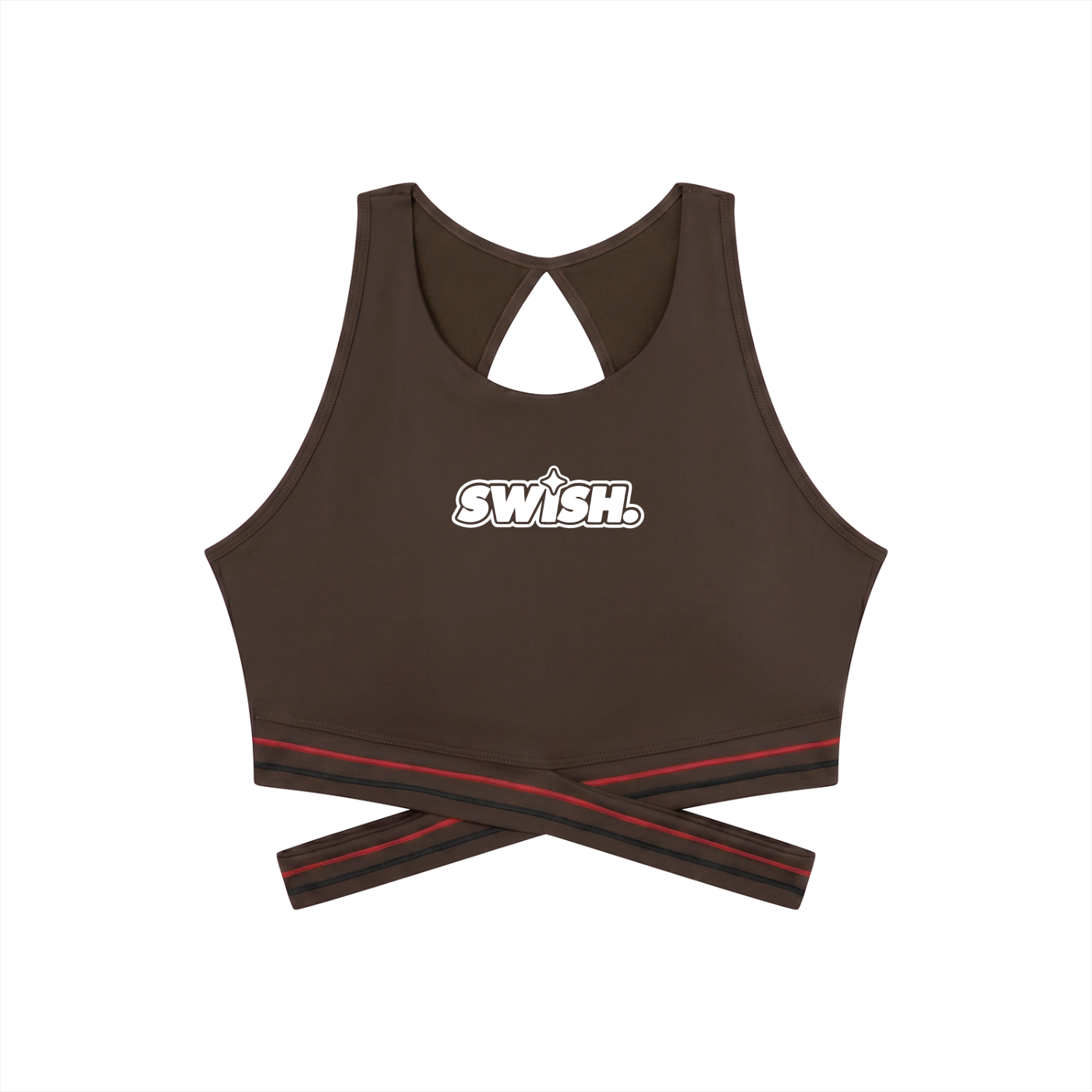 Swish. Women’s Criss-Cross Band Sports Bra