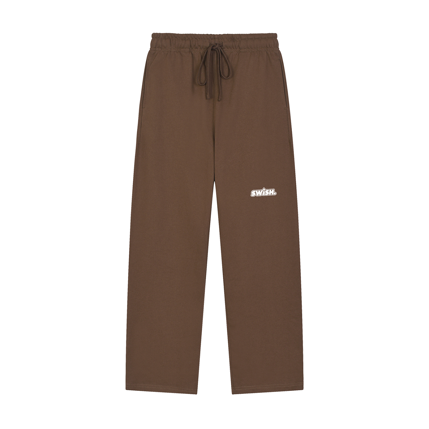 Swish. Solid Color Straight-Leg Sweatpants