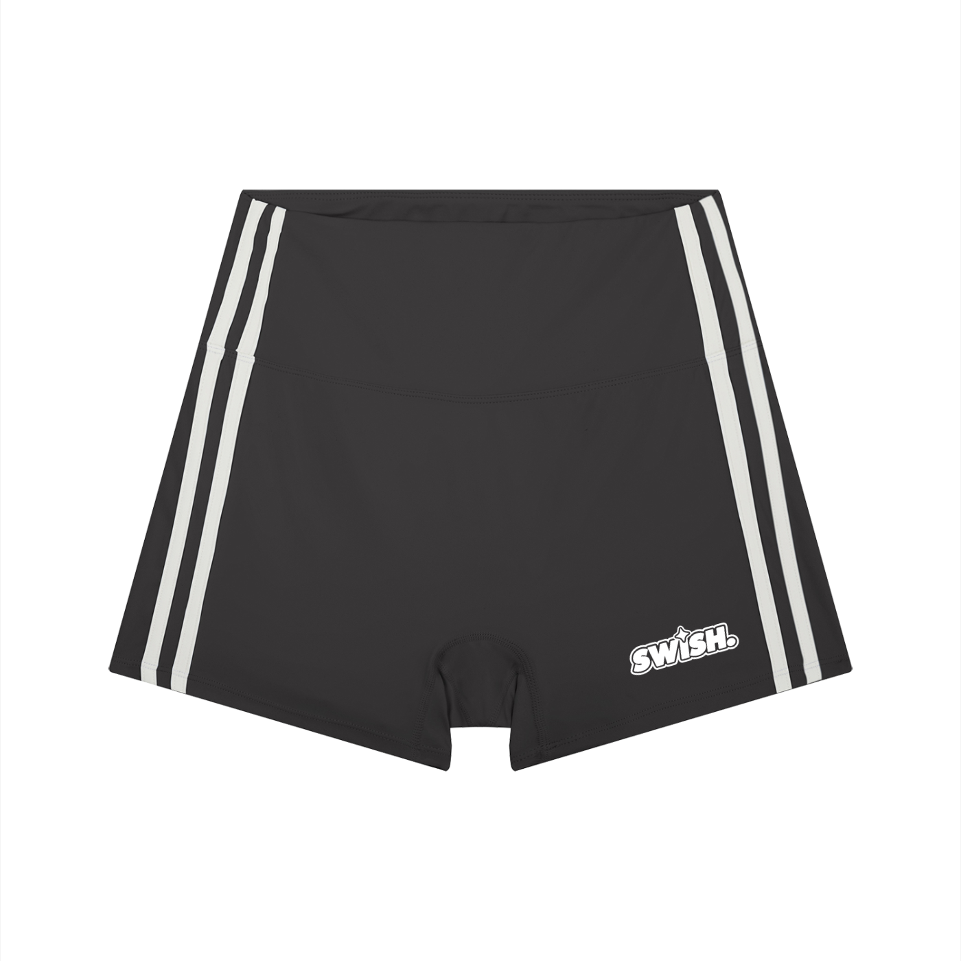 Swish. Women’s High-Waist Color Block Yoga Shorts