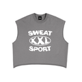 Sweat. French Terry Boxy Tank Top