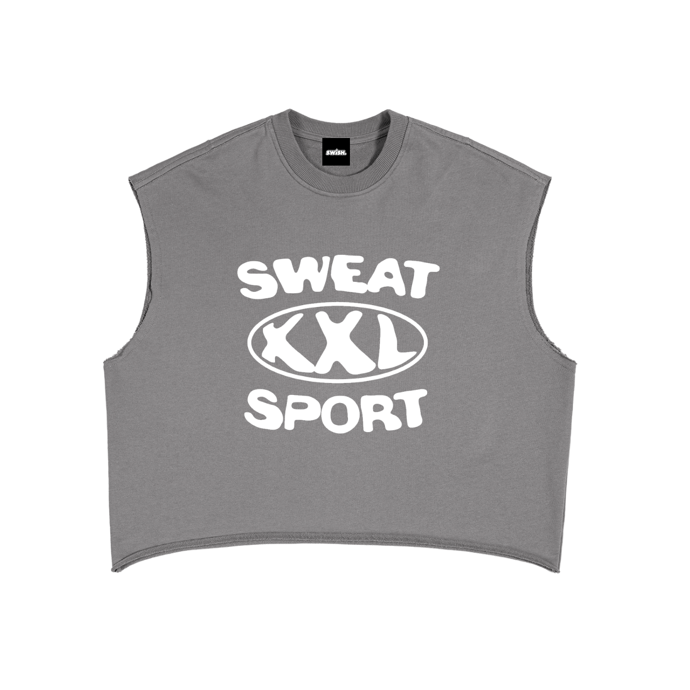 Sweat. French Terry Boxy Tank Top