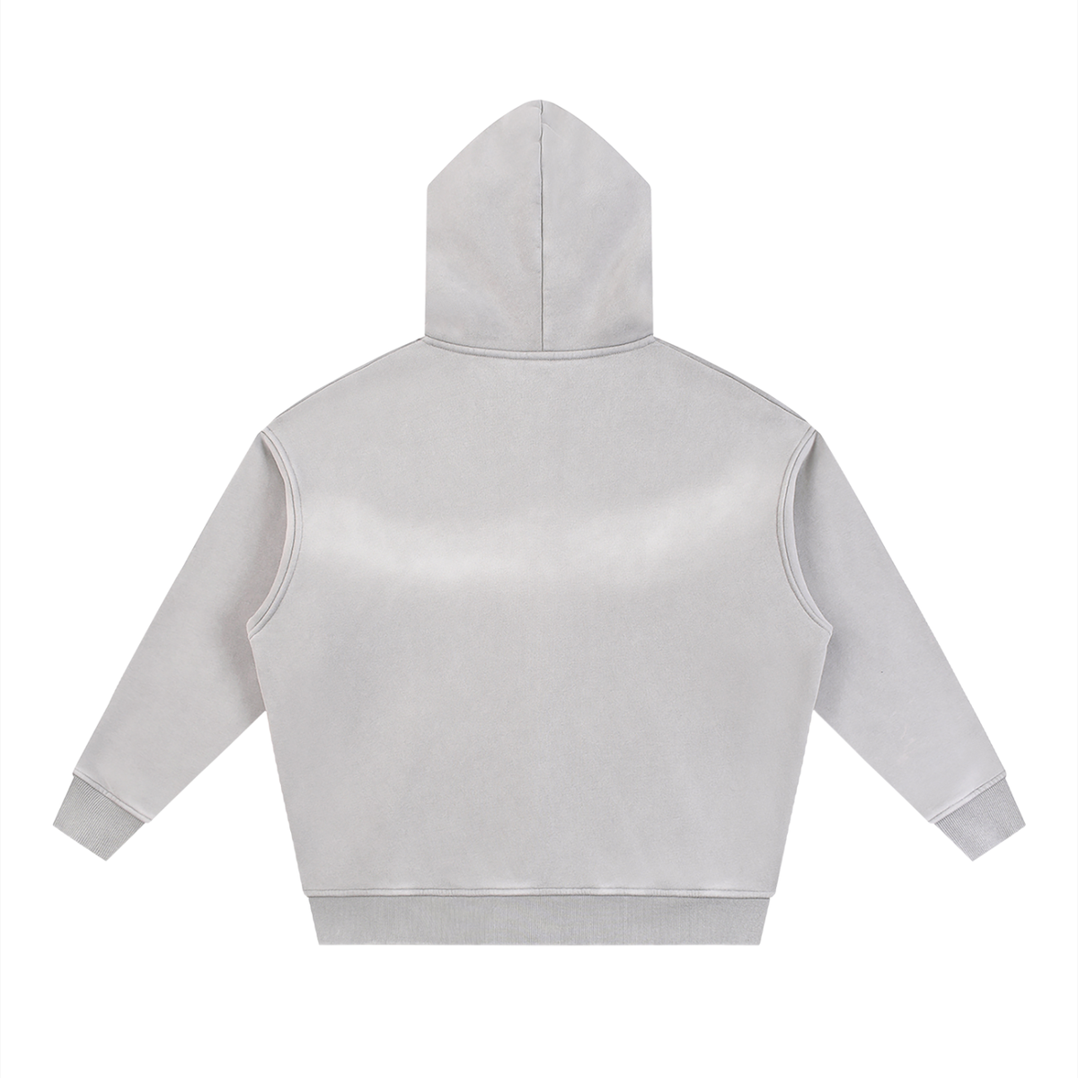 Swish. Sunfade Two-way Zipper Boxy Fleece Hoodie