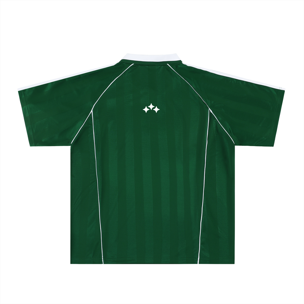 Swish. Shadow Stripe Collared Soccer Jersey