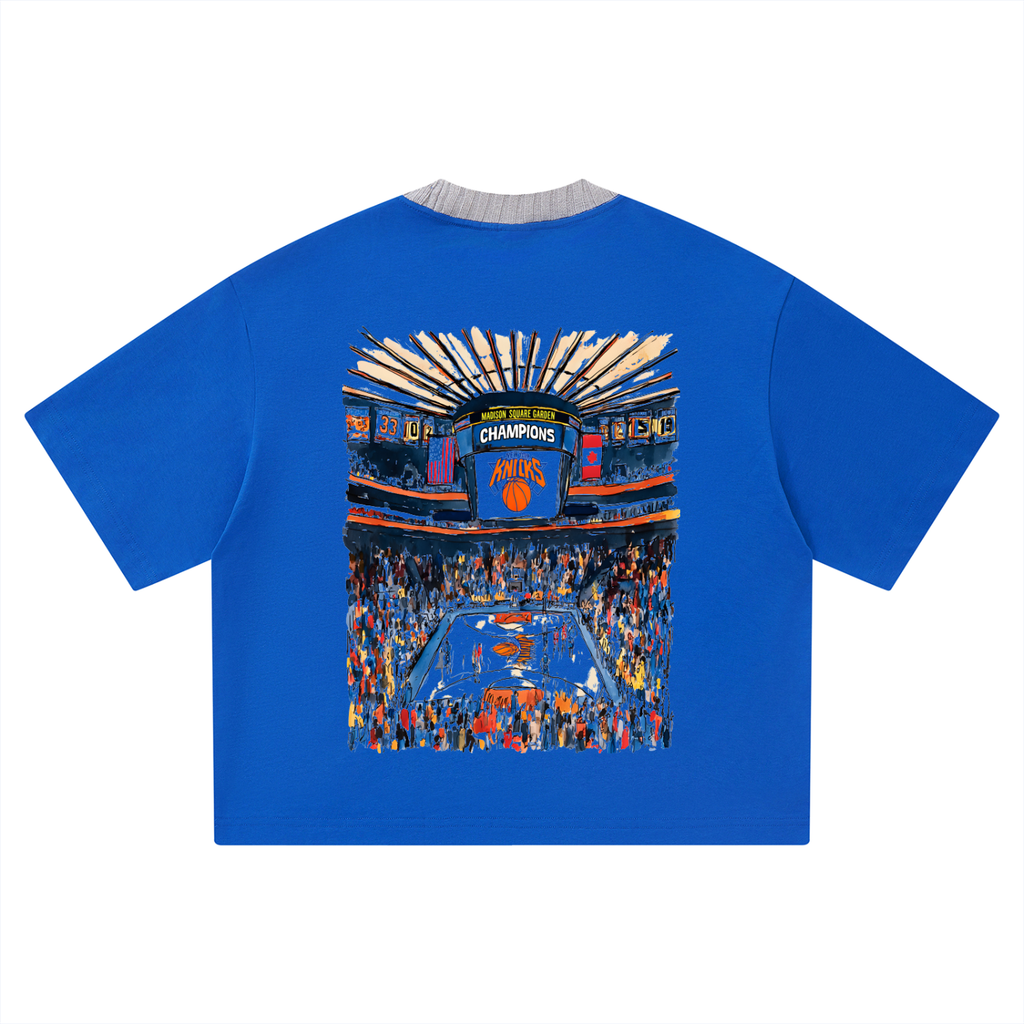 Swish. "New York Champions" Heavyweight Boxy T-Shirt