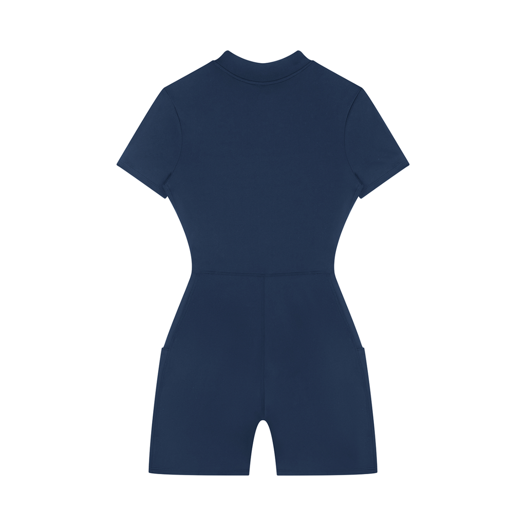 Swish. Women's Quarter-Zip Short Sleeve Romper