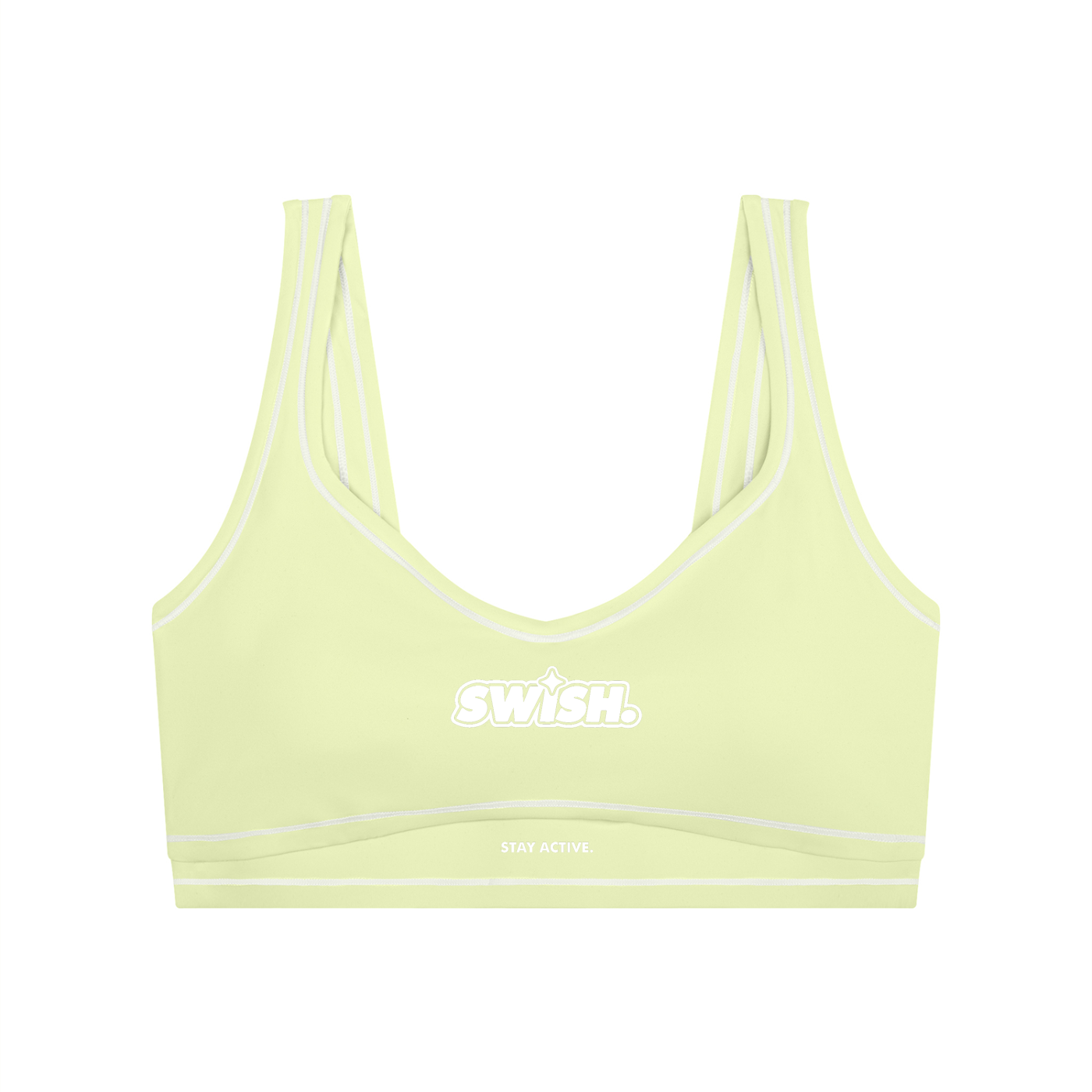 Swish. Women’s Topstitching Yoga Sports Bra
