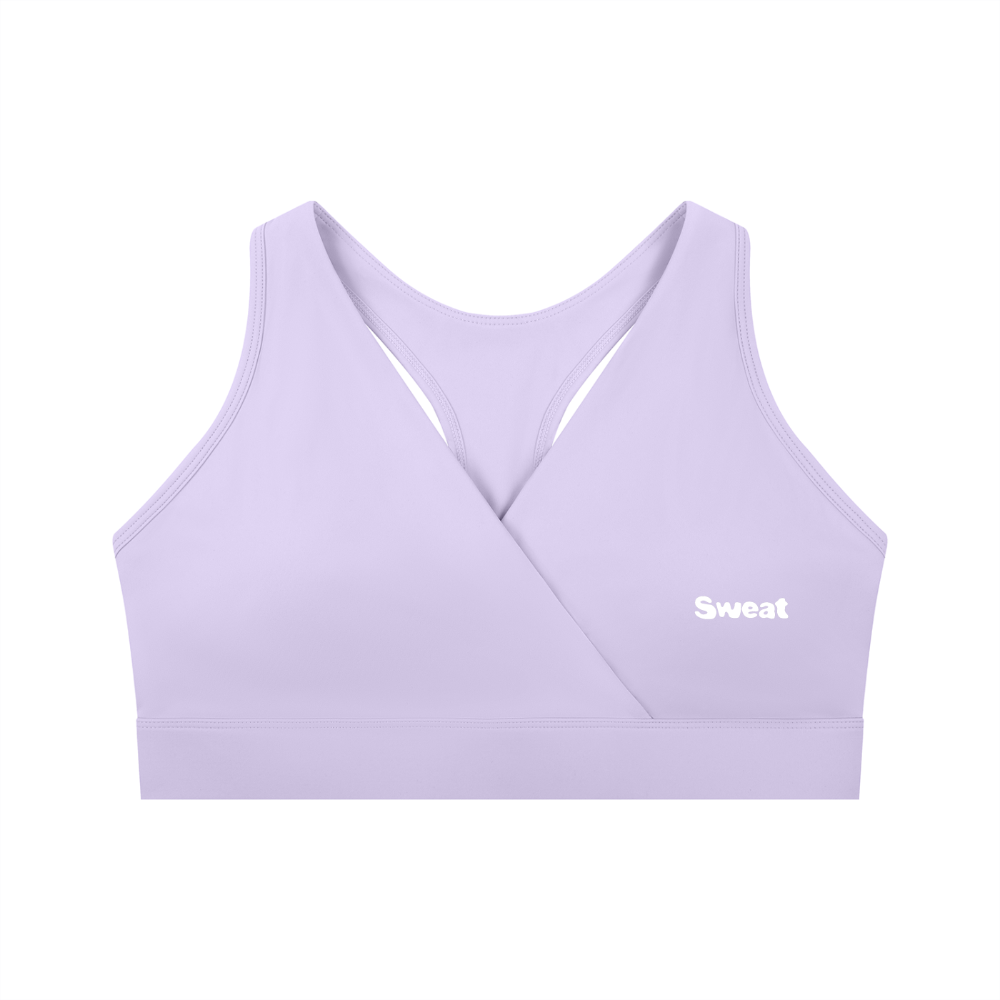 Sweat. Women's Crossover V-Neck Sports Bra