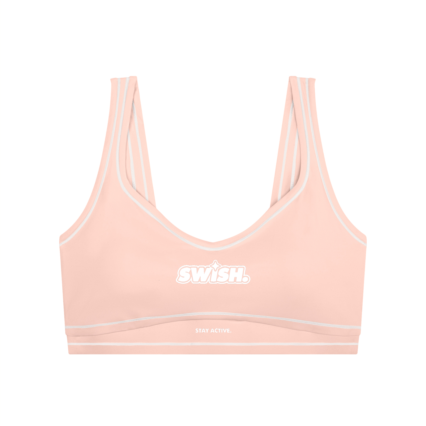 Swish. Women’s Topstitching Yoga Sports Bra