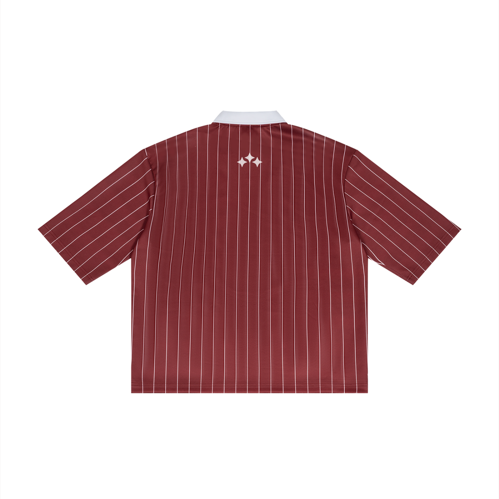 Swish. Unisex Pinstripe Collared Soccer Jersey