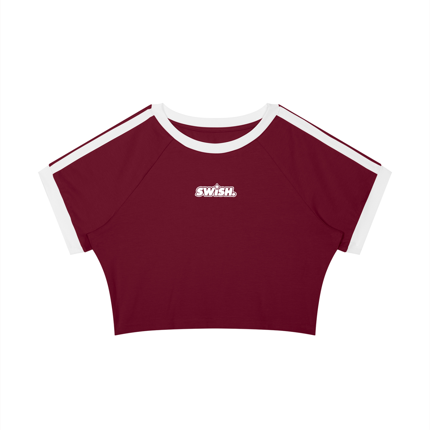 Swish. Women’s Raglan Crop T-Shirt